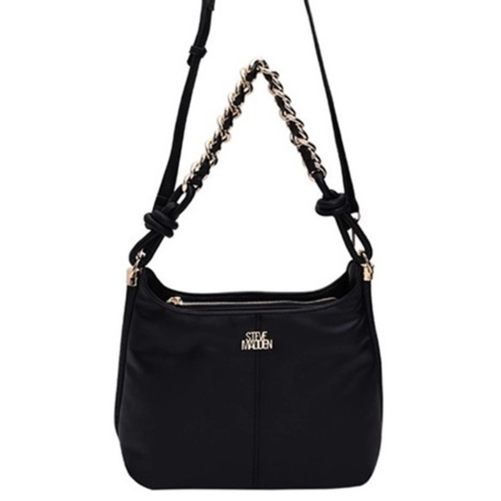 Steve Madden black small hobo